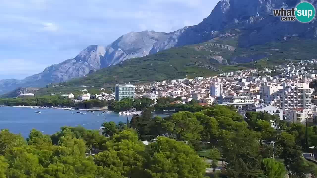 Panorama Makarska web kamera