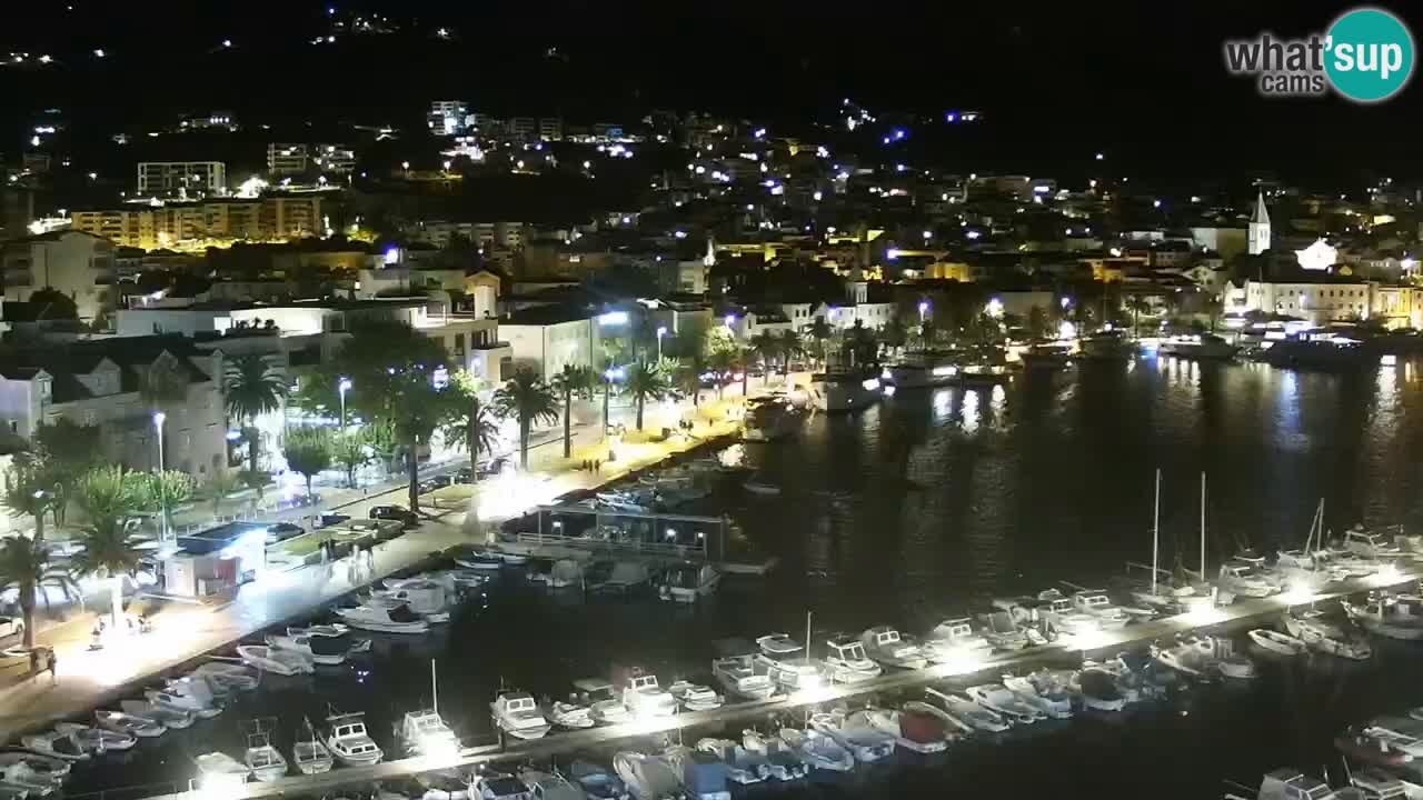 Panorama Makarska webcam