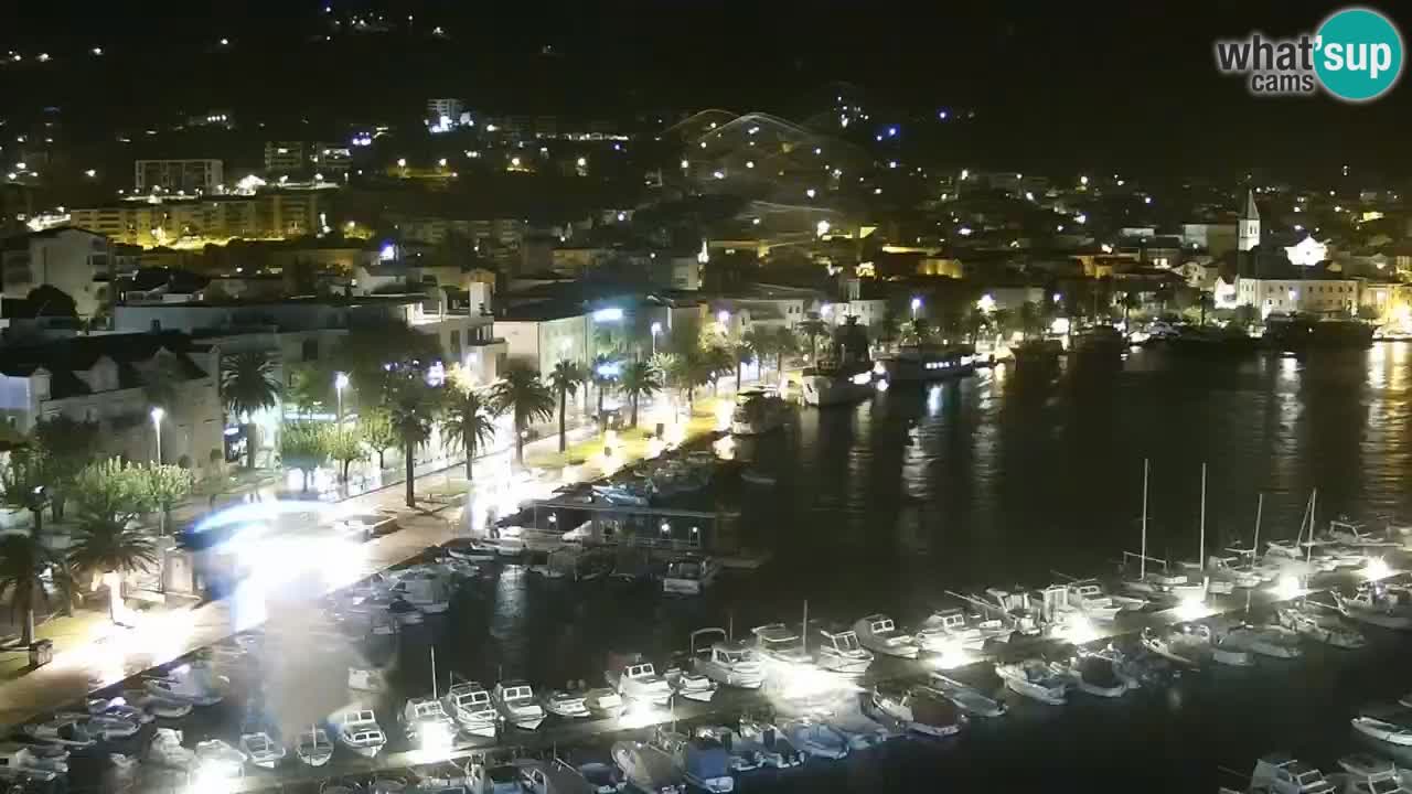 Panorama Makarska webcam