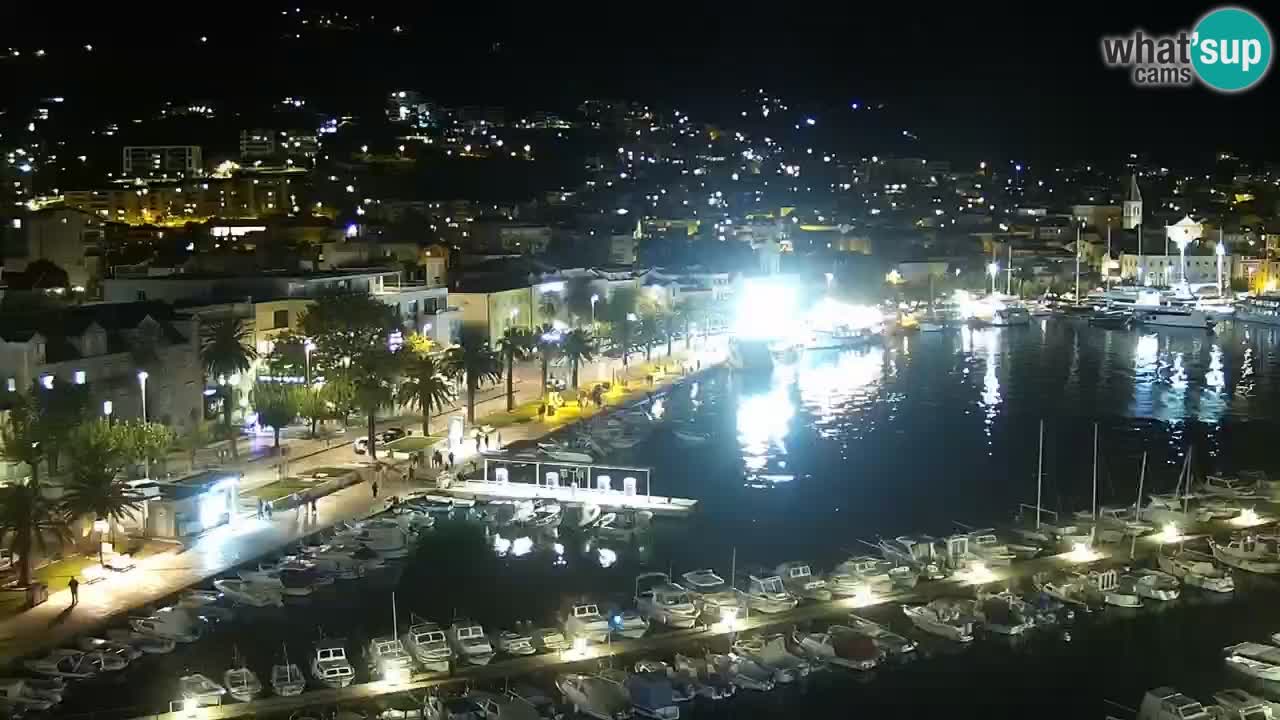 Panorama Makarska webcam