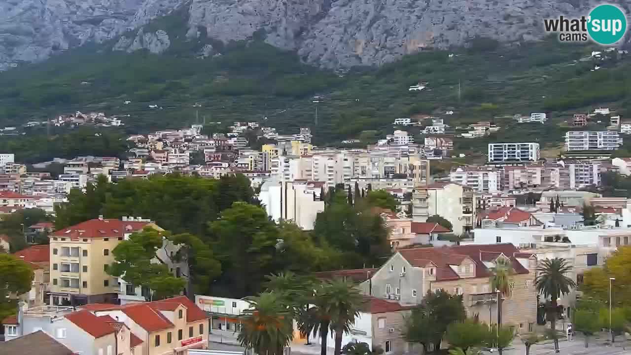 Panorama Makarska web kamera