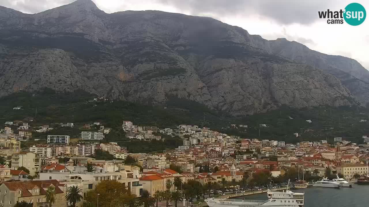 Panorama Makarska webcam