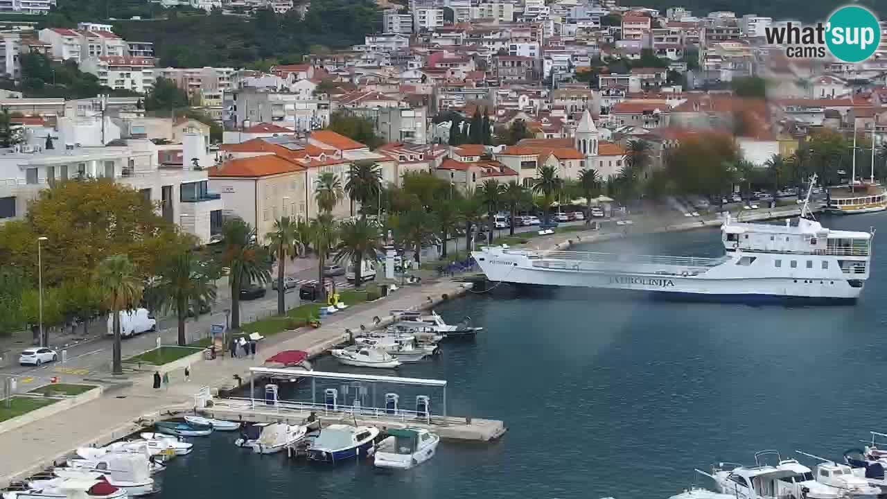 Panorama Makarska webcam