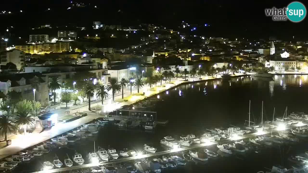 Panorama Makarska webcam