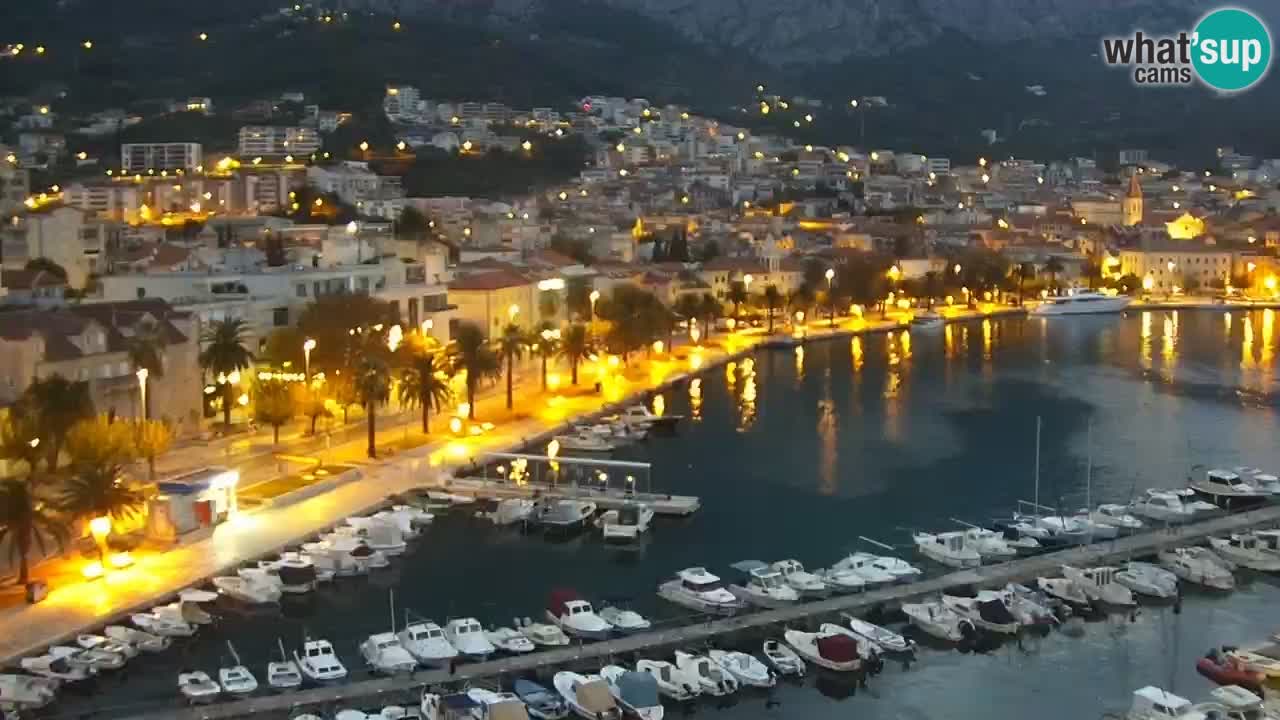 Panorama Makarska web kamera