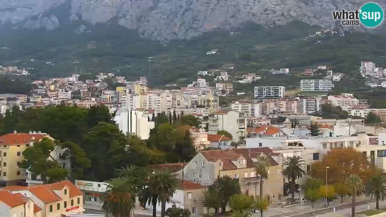 Panorama Makarska web kamera