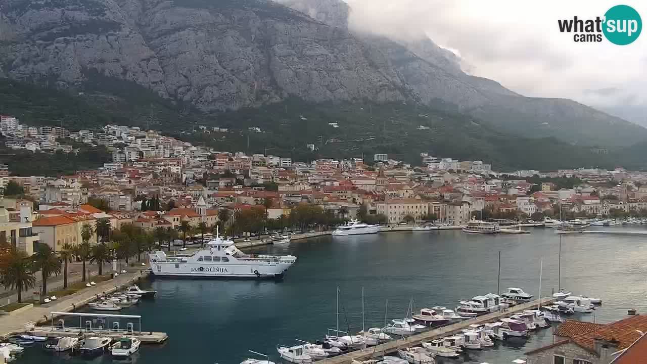 Panorama Makarska web kamera