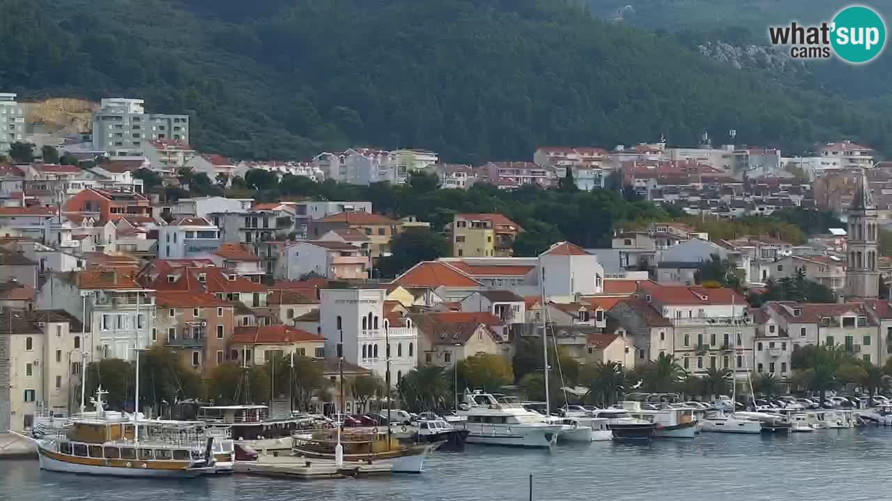 Panorama Makarska web kamera