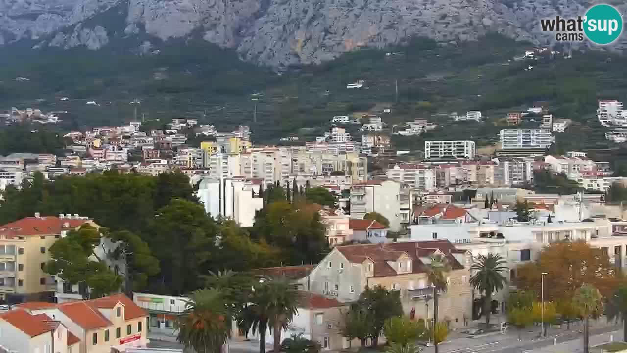 Panorama Makarska web kamera