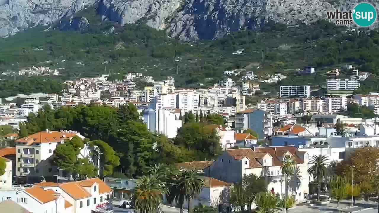 Panorama Makarska webcam