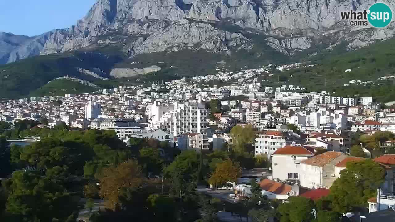 Pogled na Makarsko spletna kamera