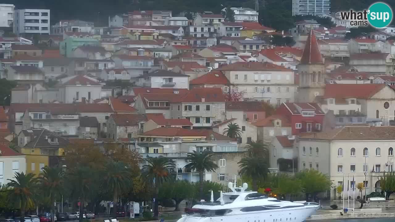 Pogled na Makarsko spletna kamera