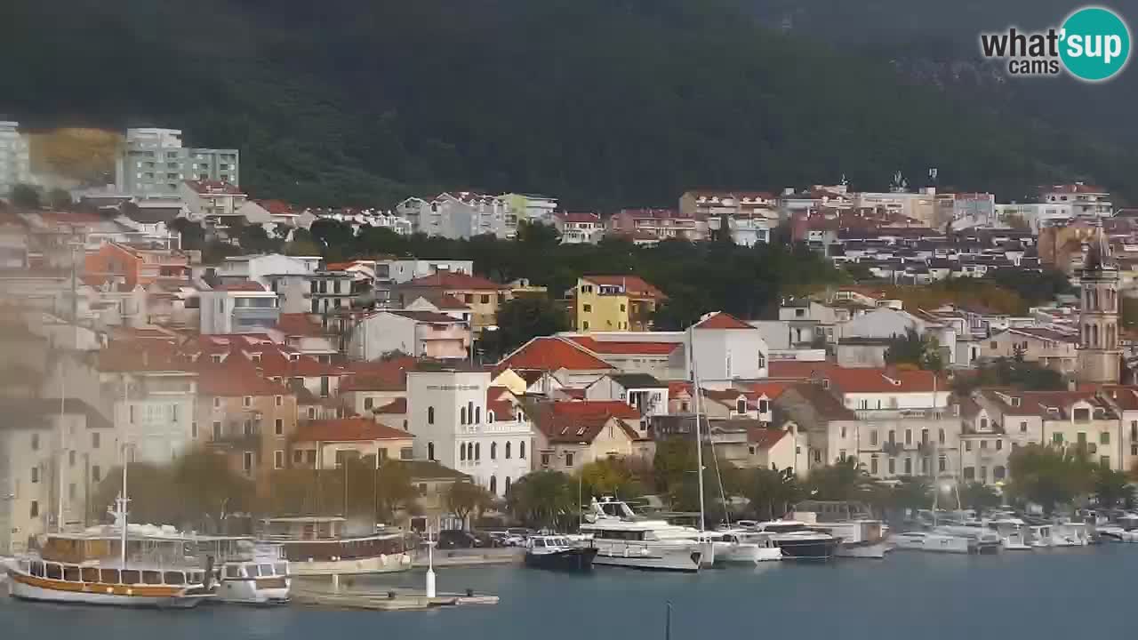 Panorama Makarska web kamera