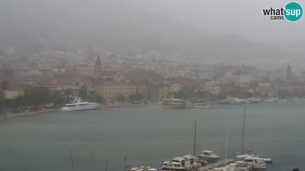 Stupendo panorama di Makarska livecam