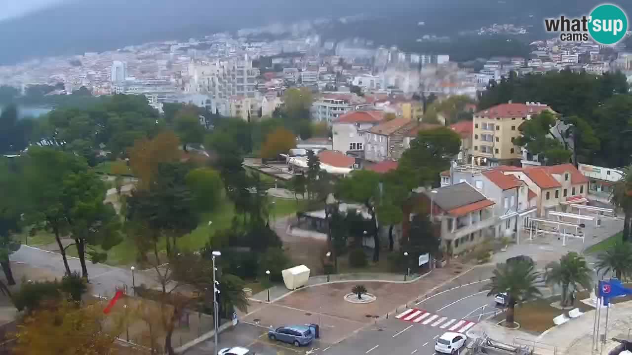 Stupendo panorama di Makarska livecam