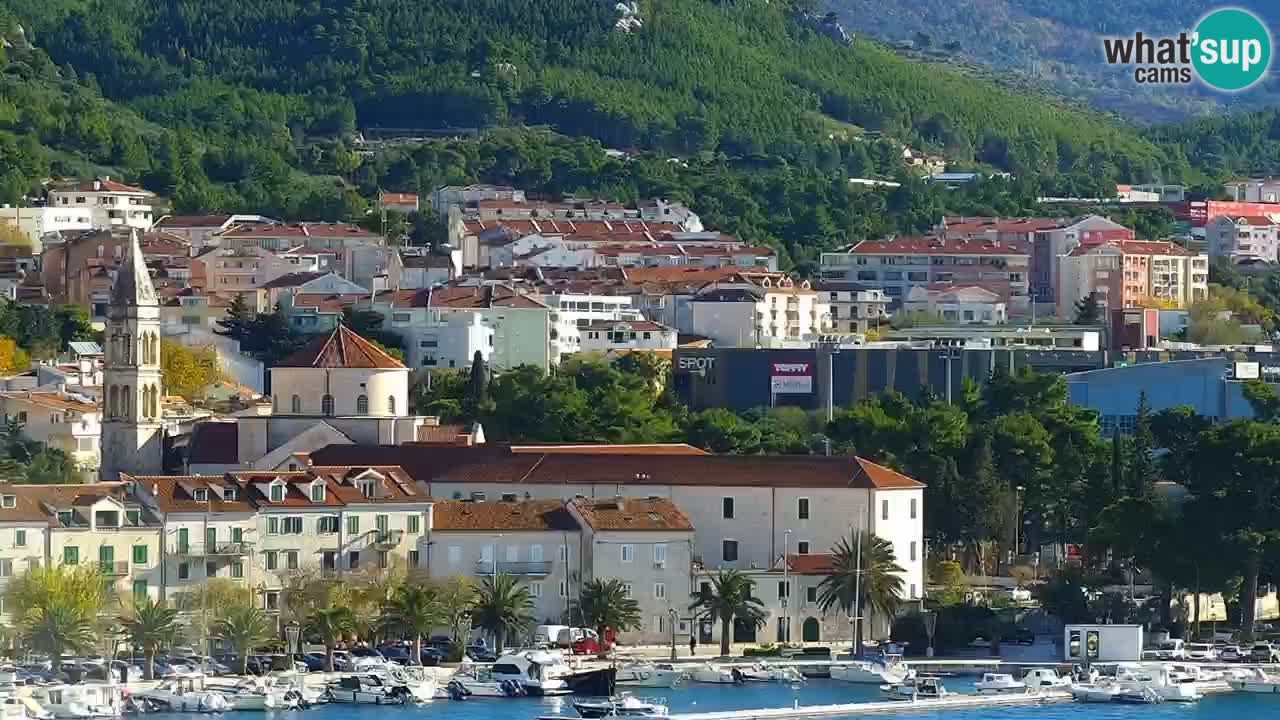 Panorama Makarska web kamera