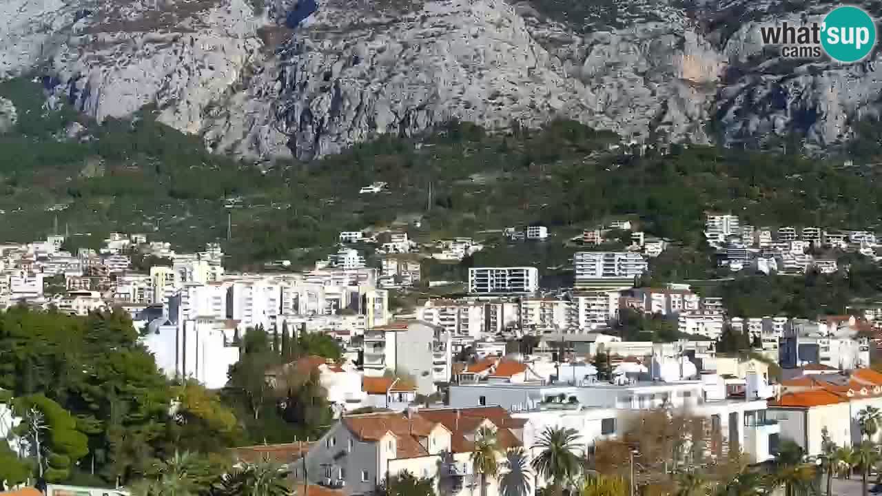 Panorama Makarska web kamera