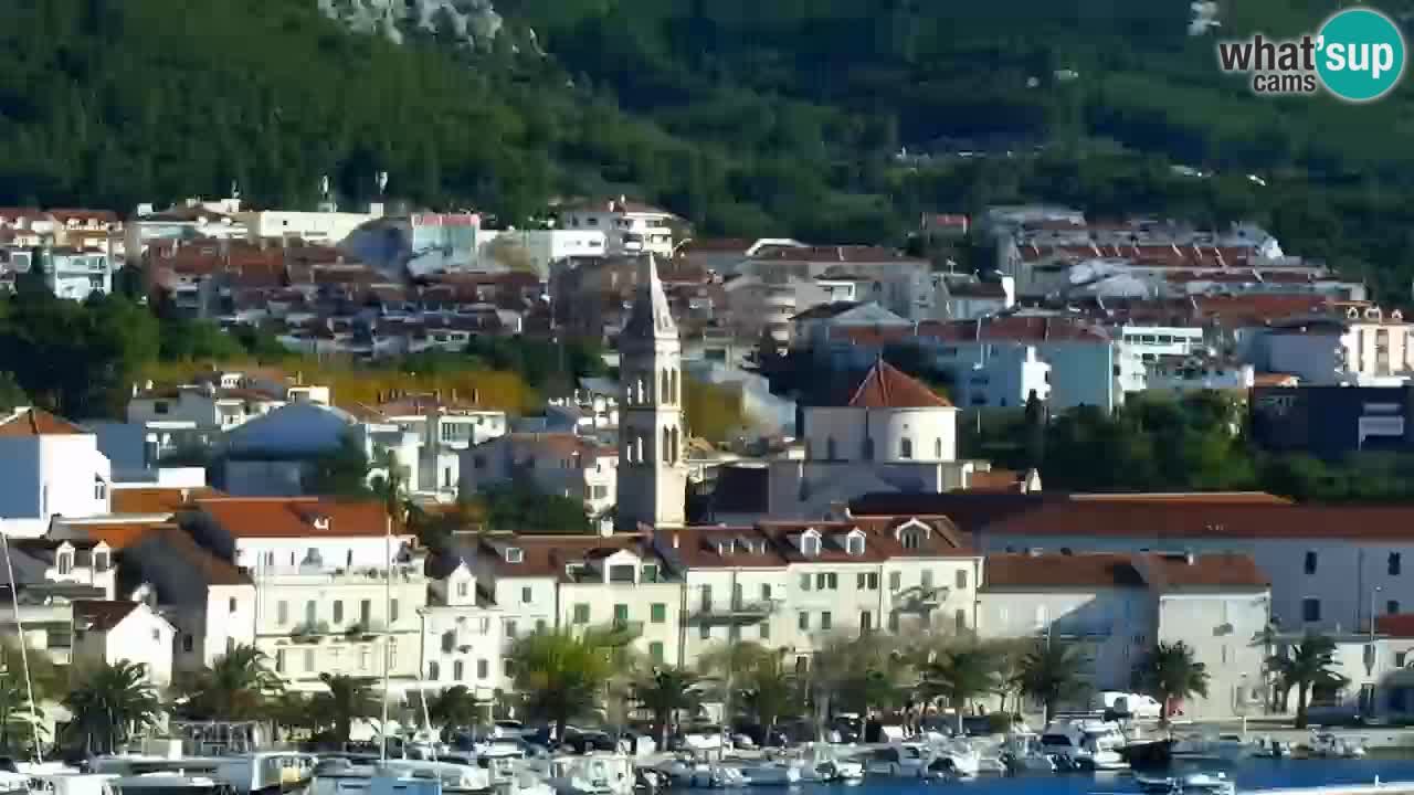 Panorama Makarska web kamera