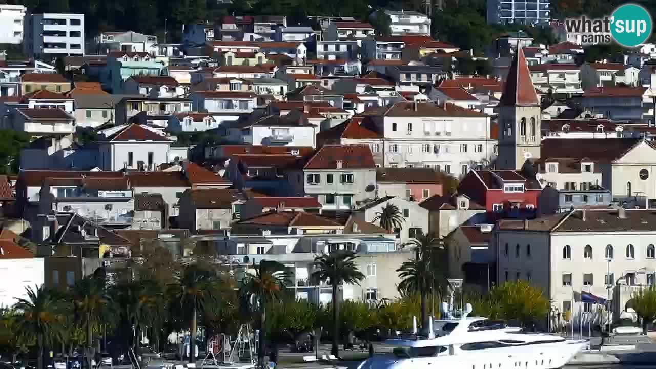 Panorama Makarska web kamera