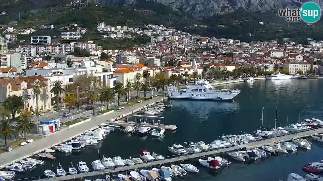 Panorama Makarska web kamera