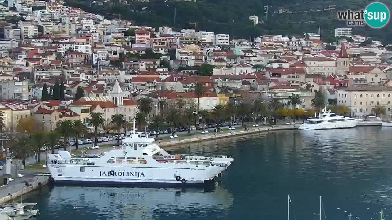 Panorama Makarska web kamera