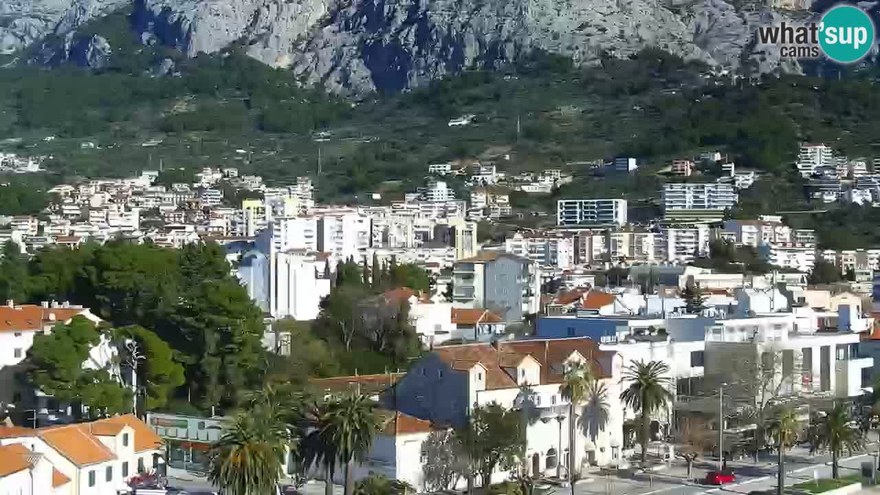 Panorama Makarska webcam