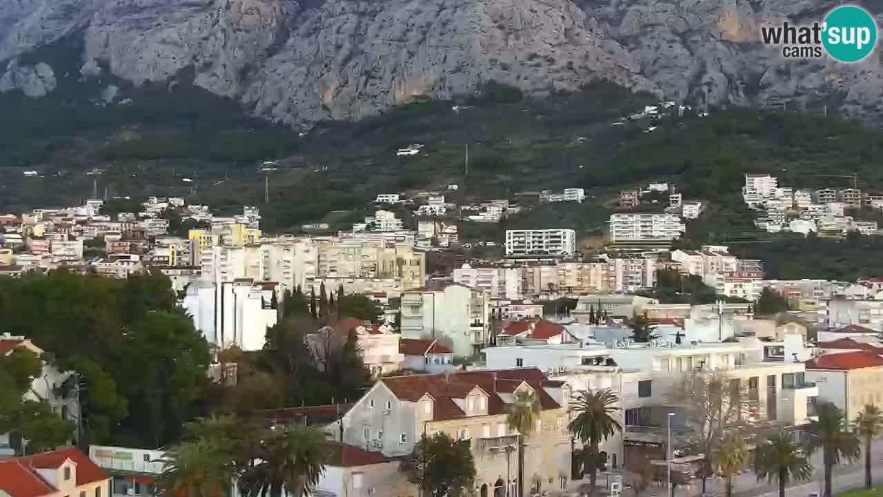 Panorama Makarska webcam