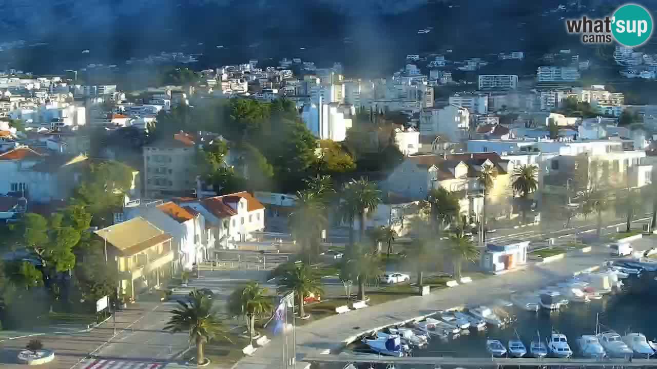 Panorama Makarska webcam