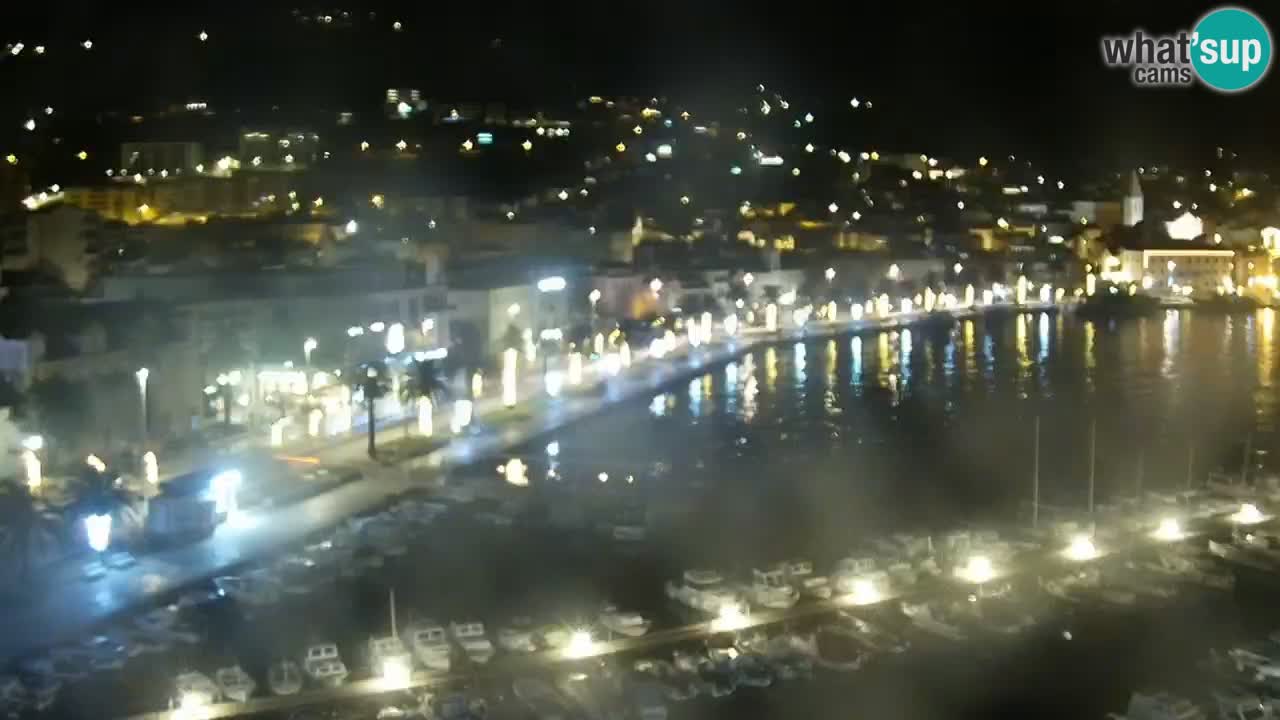 Panorama Makarska webcam