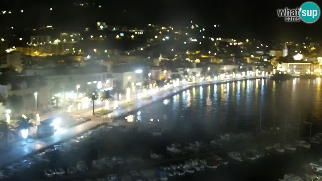 Panorama Makarska webcam