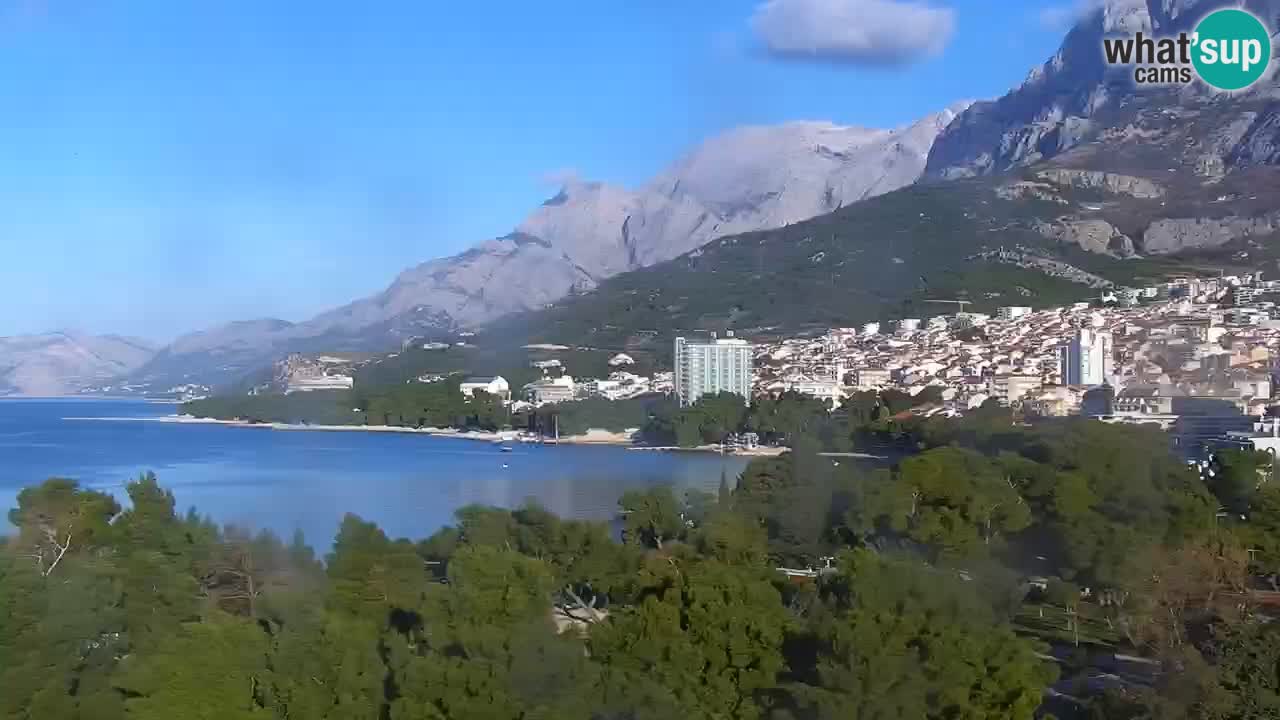 Panorama Makarska web kamera