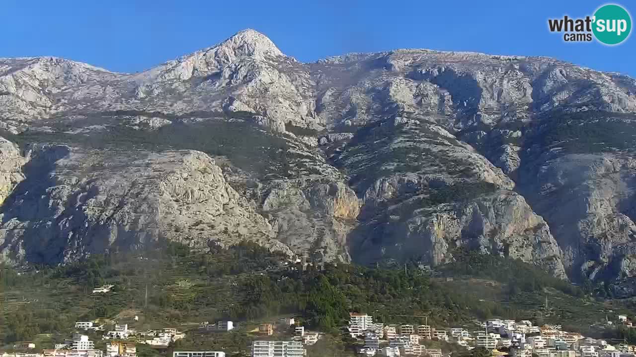 Panorama Makarska webcam