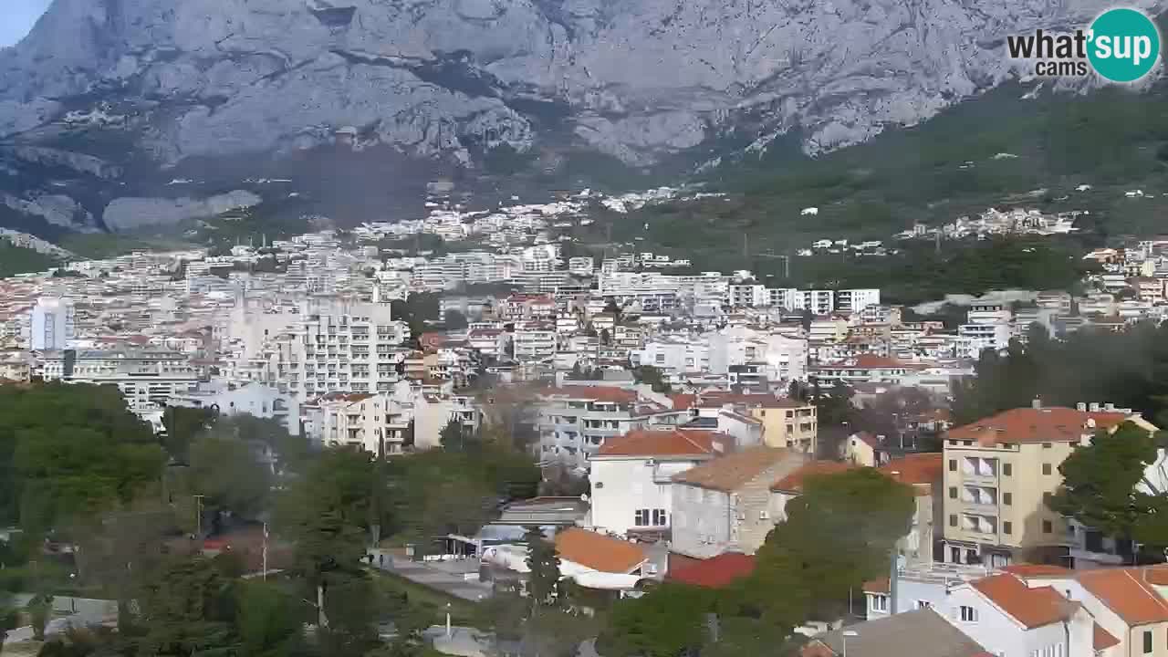 Pogled na Makarsko spletna kamera