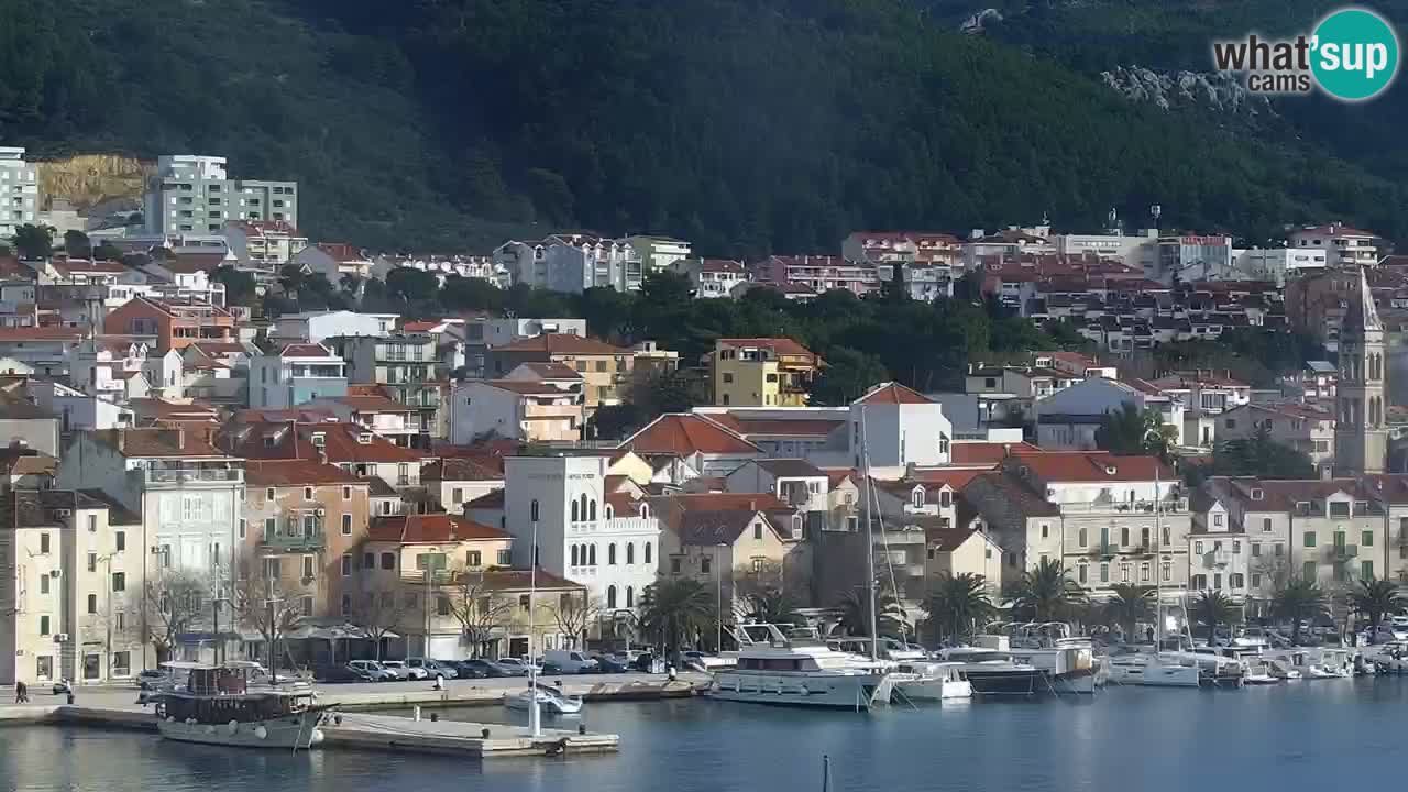 Panorama Makarska web kamera