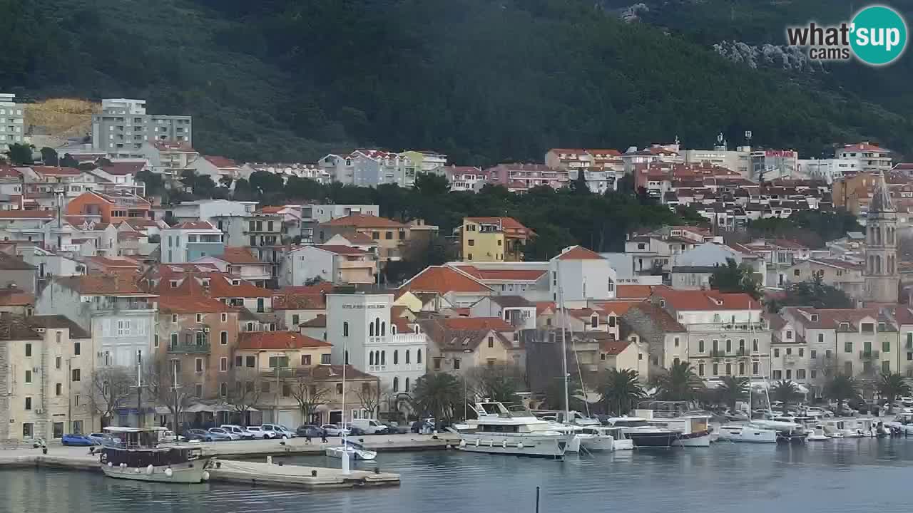 Panorama Makarska web kamera