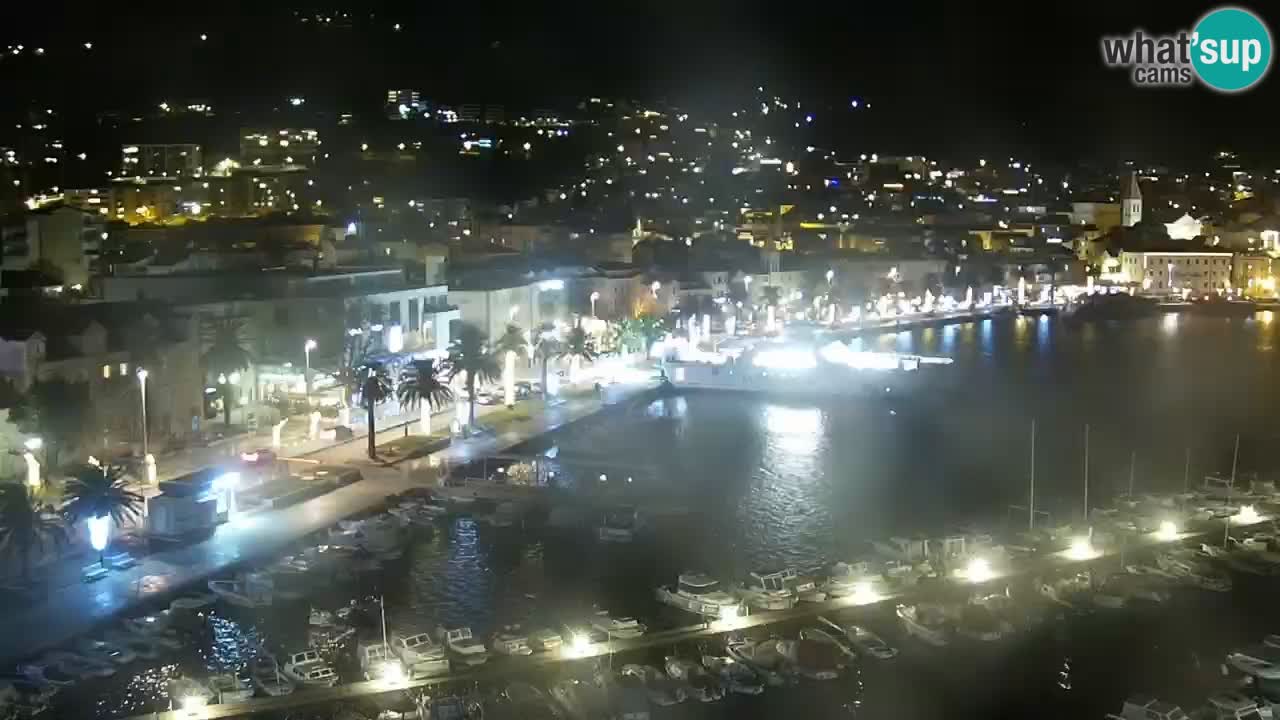 Panorama Makarska webcam