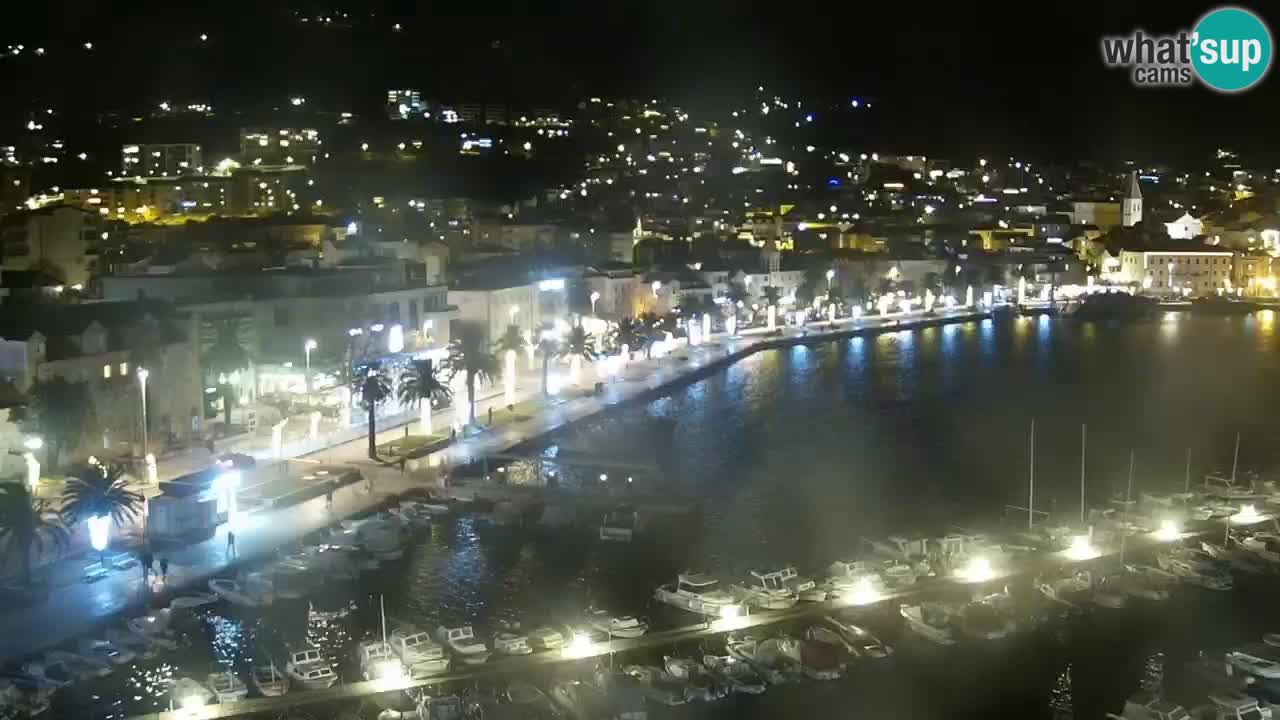 Panorama Makarska webcam