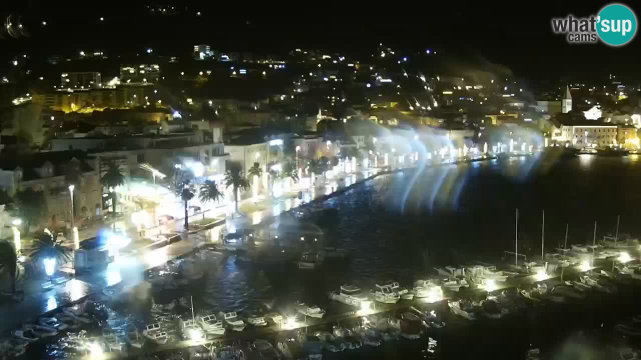 Panorama Makarska webcam