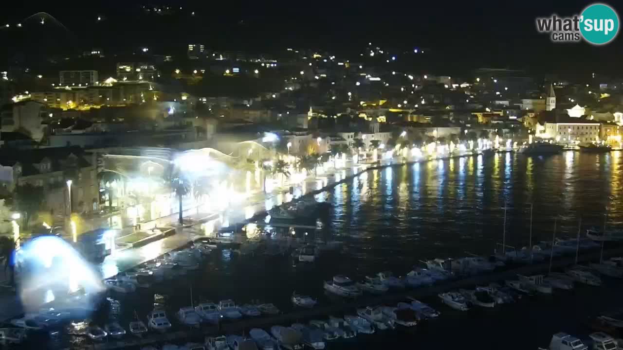 Panorama Makarska webcam