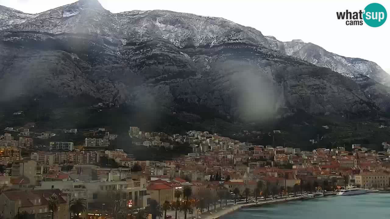 Panorama Makarska webcam