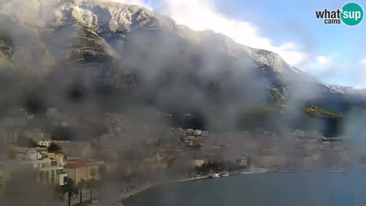 Panorama Makarska webcam