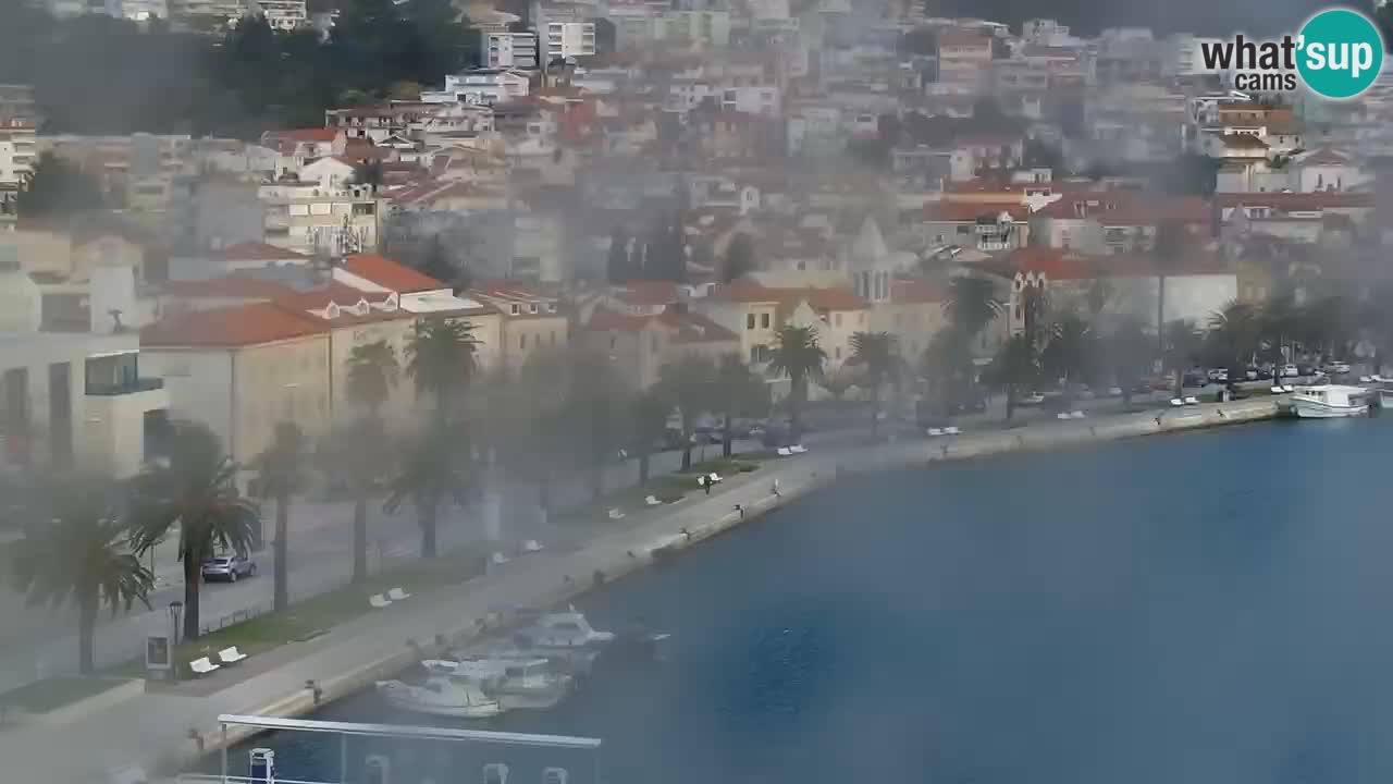 Panorama Makarska webcam