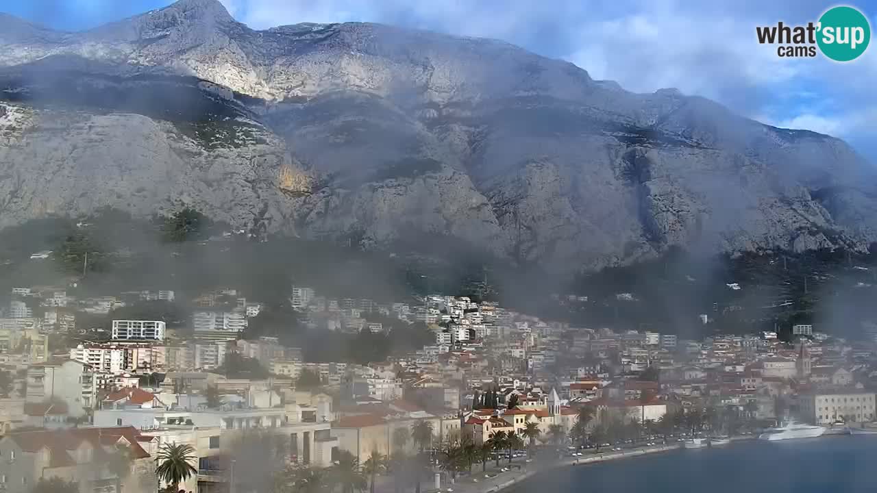 Panorama Makarska webcam