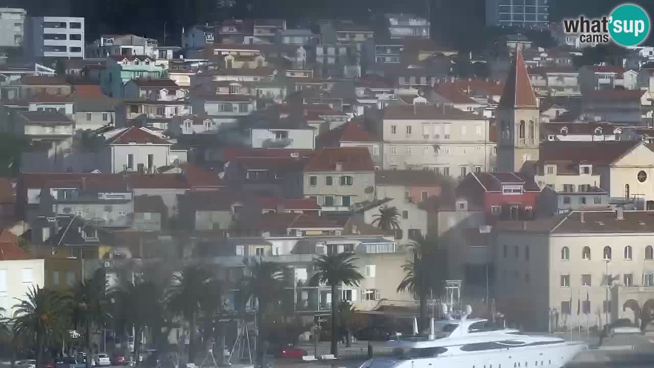 Panorama Makarska webcam