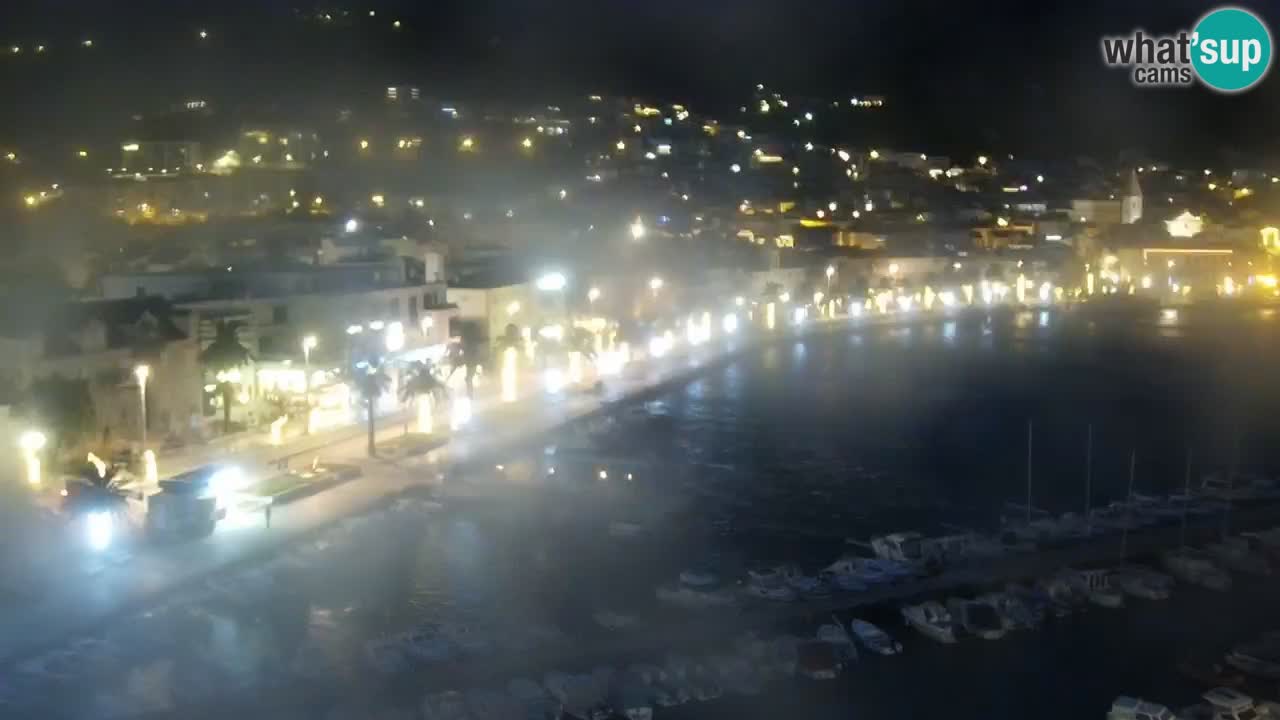 Panorama Makarska webcam