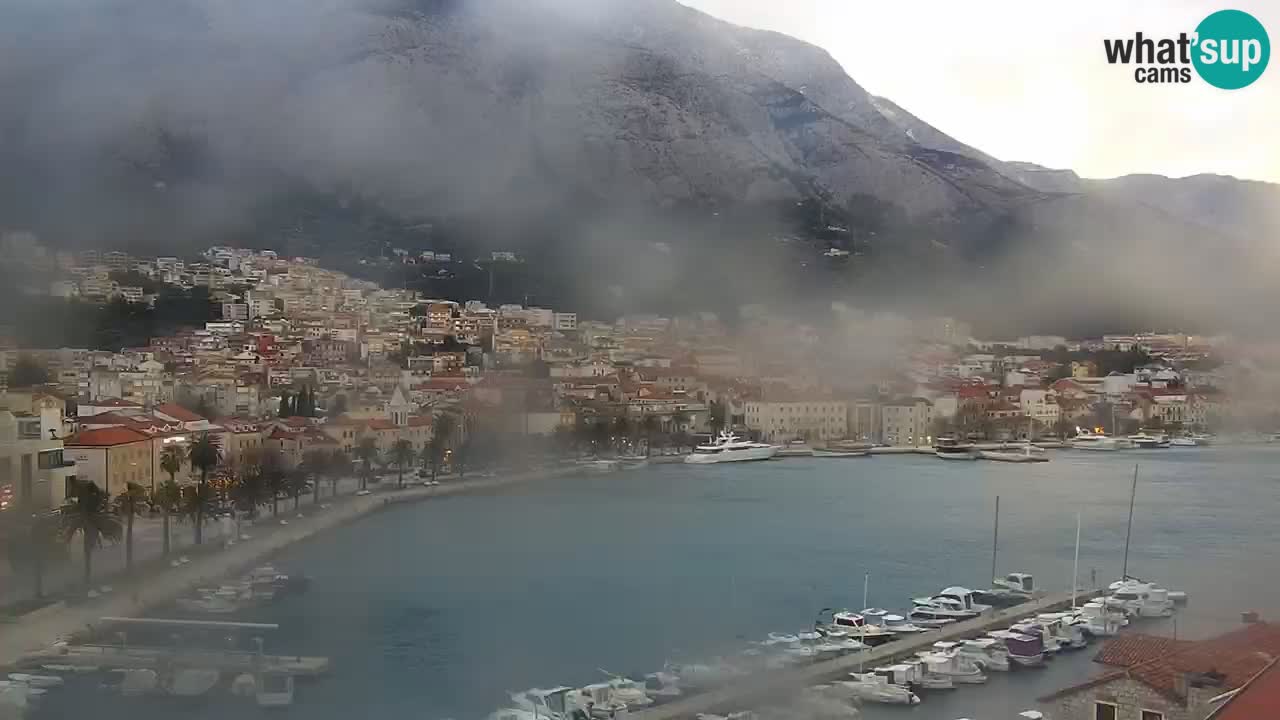 Panorama Makarska webcam