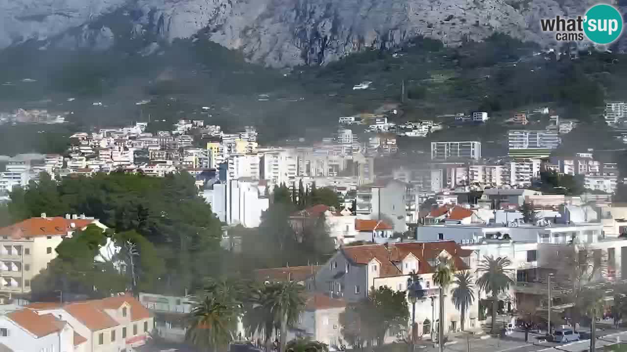 Panorama Makarska web kamera