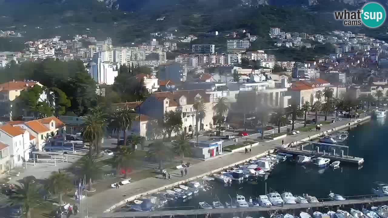 Panorama Makarska web kamera