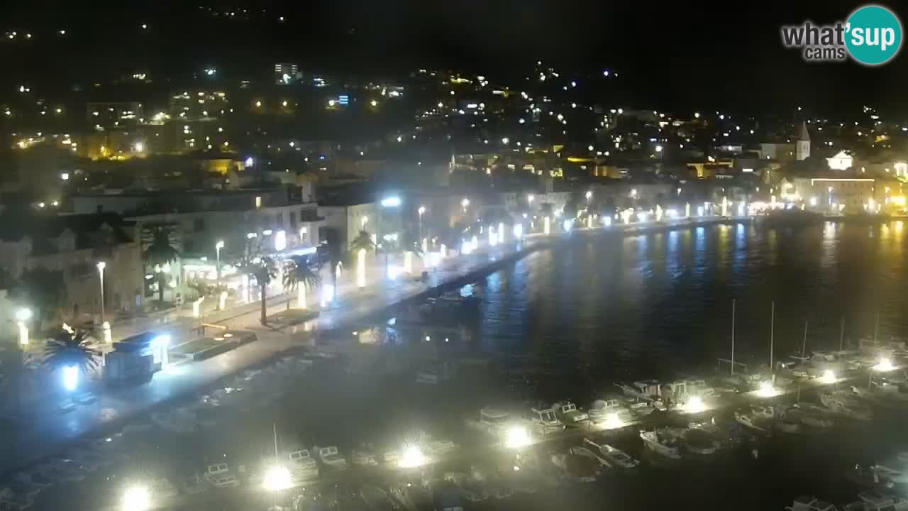 Panorama Makarska webcam