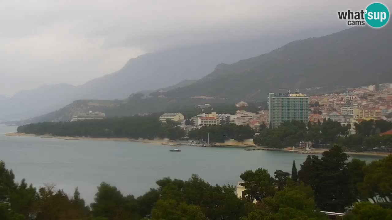 Panorama Makarska webcam